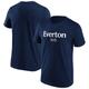 "Everton Essentials Wordmark Graphic T-Shirt - Navy Mens"