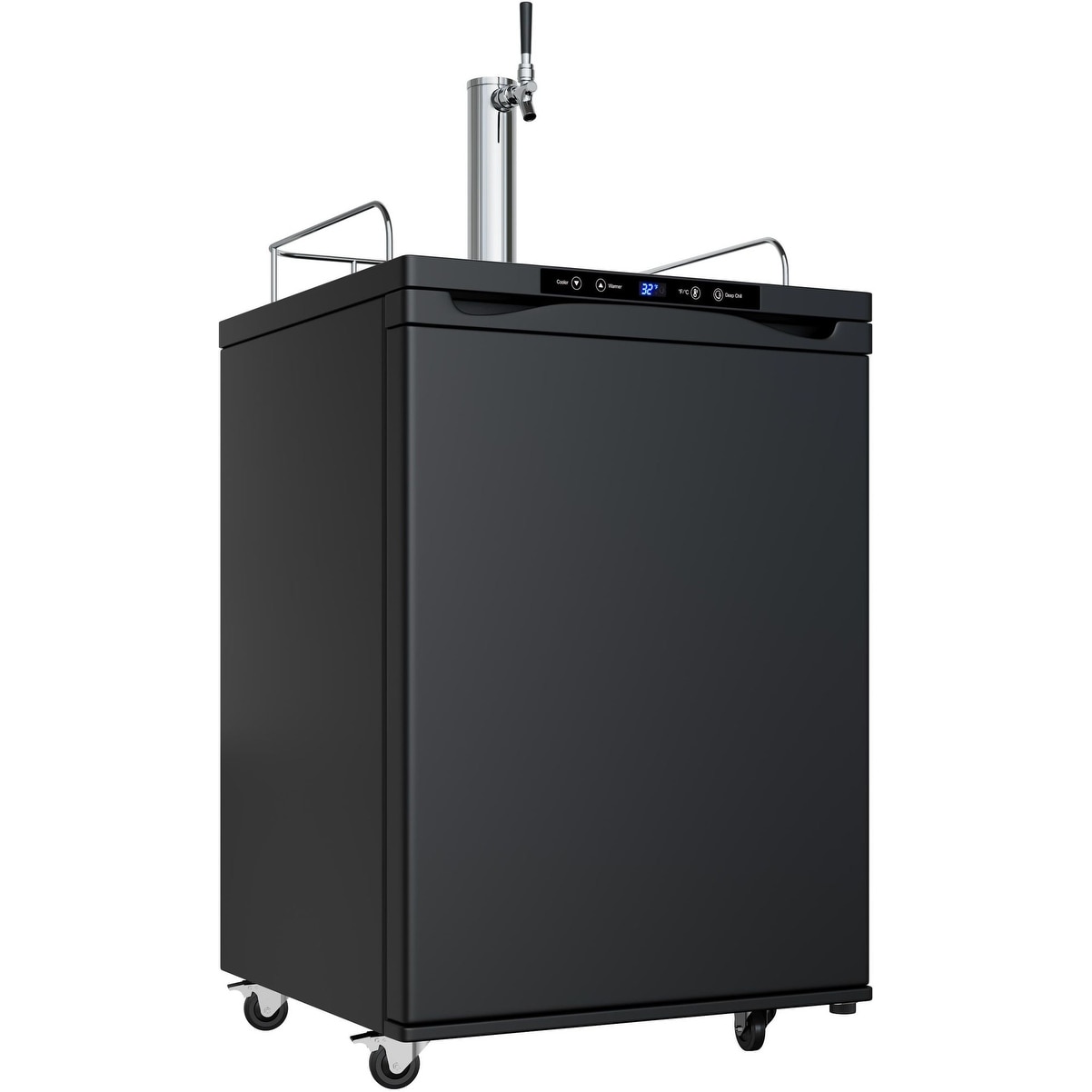 EdgeStar 24 Inch Wide Kegerator with Digital Display for Full Size