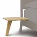 Copeland Furniture Linn Attached Nightstand - 2-LNN-01-77