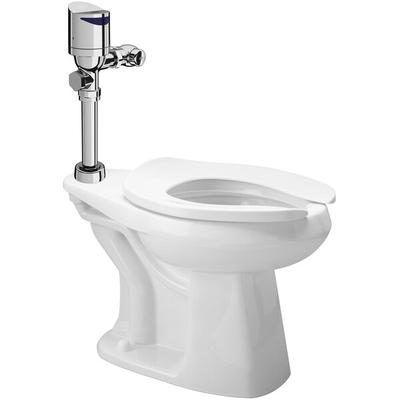 Zurn Elkay One Z.WC3.AS.TM Sensor Toilet System with ADA Height Floor Mounted Toilet and Top Mount Flush Valve - 1.1 GPF