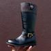 Michael Kors Shoes | Michael Kors Girl's Rumour Fashion Boots | Color: Black/Gold | Size: 2bb