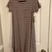 Lularoe Dresses | Lularoe Carly Dress | Color: Gray/Pink | Size: Xxs