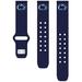Navy Penn State Nittany Lions 20mm Samsung Silicone Watch Band