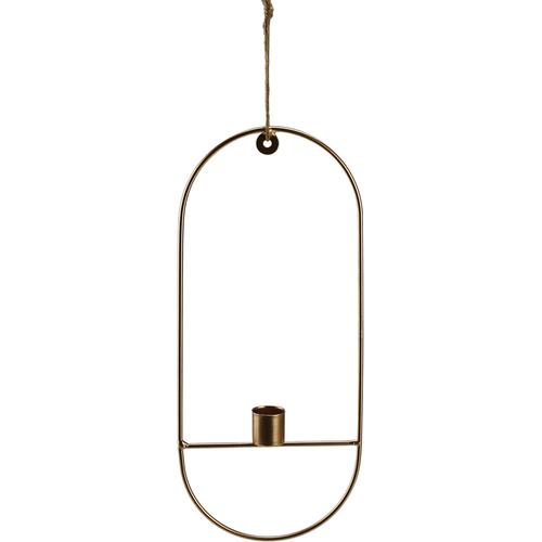 AM Design Kerzenhalter, (Set, 2 St.), aus Metall, Höhe ca. 31,5 cm goldfarben Kerzenhalter Kerzen Laternen Wohnaccessoires