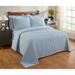 Better Trends Jullian Bedspread Set in Bold Stripes Design 100% Cotton Tufted