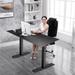 Costway Electric Stand Up Desk Frame Single Motor Height Adjustable w/