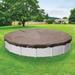 Pool Mate Extreme-Mesh Taupe Winter Cover for Round Above-Ground Swimming Pools