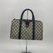 Gucci Bags | Gucci Vintage Boston Bag | Color: Blue/Gold | Size: Os