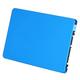 External SSD, 2.5inch Ultra Thin Solid State Drive with Smart Error Correction, 8GB 16GB 32GB 60GB 120GB 240GB 480GB 1T 2T, Solid State Disk, Blue Metal Shell Hard Drive for Storing Data(240GB)