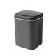 TTSJSM Trash Can Sensor,Sensor Bin for Waste Intelligent Trash Can Automatic Sensor Dustbin Smart Sensor Electric Waste Bin Home Rubbish Can (Capacity : 16L, Color : NO battery black)