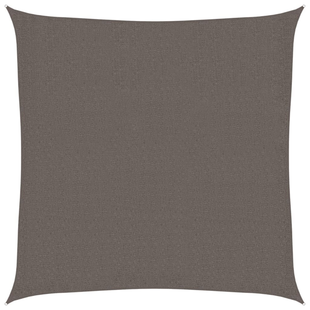 vidaXL Sonnensegel 160 g/m² Anthrazit 3x3 m HDPE Image