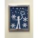 The Holiday Aisle® Gumby Snow Fr - Print Paper in Blue | 11 H x 9 W x 1 D in | Wayfair 81B44B28C6D24887A2D849AE1CC4FDE5