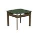 Tropitone Kor Metal Outdoor Side Table Metal in Green/Brown | 18 H x 21 W x 21 D in | Wayfair 901795SK_WLD_KFF