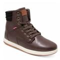 Levi's Shoes | Levi's Men's Fletcher Burnish Ii High-Top Sneakers | Color: Brown | Size: 9.5