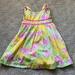 Lilly Pulitzer Dresses | Lilly Pulitzer Girls 3t Sleeveless Dress - Guc | Color: Pink/Yellow | Size: 3tg