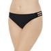 Plus Size Women's Triple String Swim Brief by Swimsuits For All in Black (Size 20)