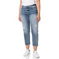 Armani Exchange Women's Boyfriend Blue Jeans, Indigo Denim, 32