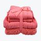 Allure Bath Fashions Chenille Bobble Bobble Bath Mat & Towels Gift Set, 2 Hand Towels, 1 Bath Towel, & 1 Bathroom Door Mat, Must-Have Bathroom Accessory Set, Rose Pink