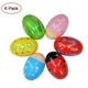 Oeuf musical PerSCH en bois pour enfants Maracas de Pâques Shaker vibrant Jouets musicaux 6