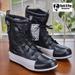 Converse Shoes | Converse Women's Mc Boot X-Hi 569380c Limestone Black/White Size 6.5 | Color: Black/White | Size: Various