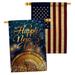 Angeleno Heritage Winter Yard 2-sided Polyester 2'4 x 3'4 ft. House Flag in Blue | 40 H x 28 W in | Wayfair AH-NE-HP-137335-IP-BOAA-D-US20-AH