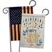 Angeleno Heritage Winter Yard 2-sided Polyester 1'1 x 1'7 ft. Garden Flag in Brown/White | 18.5 H x 13 W in | Wayfair