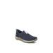 Wide Width Women's Echo Knit Sneakers by Ryka in Blue Ink (Size 11 W)