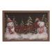 The Holiday Aisle® Wood Glitter Joy Block Decor Wood in Brown | 8 H x 1.5 W x 11.75 D in | Wayfair 79BCFD07C3B04B53848EA8CA46150DE1