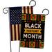 Ornament Collection 2-Sided Polyester 18" x 13" Garden Flag in Black/Yellow | 18.5 H x 13 W in | Wayfair OC-ST-GP-192425-IP-BOAA-D-US21-OC