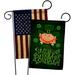 Ornament Collection Lucky Leprechaun 2-Sided Polyester 1'5 x 1'1 ft. Garden flag in Green | 18.5 H x 13 W in | Wayfair