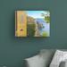 Ebern Designs Varenna Vista No 2 by Brooke T Ryan - Wrapped Canvas Photograph Canvas in Blue/Brown/Green | 14 H x 19 W x 2 D in | Wayfair