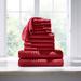 12-Pc. Zero-Twist Bath Towel Set by BrylaneHome in Red