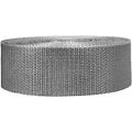 Strapworks Schweres Polypropylen-Gurtband – robuste Poly-Umreifung für Outdoor-Reparaturen, 5,1 cm x 22,7 m, Silbergrau