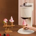 Home Ice Cream Maker Machine Soft Serve Ice Cream Machine,Fully Automatic Mini Fruit Serve Freezer Container,Yoghurt,Sorbet And Ice Cream Machine,for Home Diy Kitchen