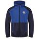 Chelsea FC Official Gift Mens Shower Jacket Windbreaker Navy Royal Blue Medium