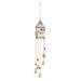 Juniper + Ivory 5 In. x 33 In. Eclectic Windchime Gold Metal - 62992