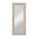 Juniper + Ivory Grayson Lane 84 In. x 36 In. Traditional Wall Mirror White Mango Wood - 78034