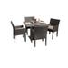 Barbados Square Dining Table with 4 Chairs