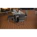 Barbados Square Dining Table with 4 Chairs
