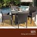 Napa Square Dining Table with 4 Chairs