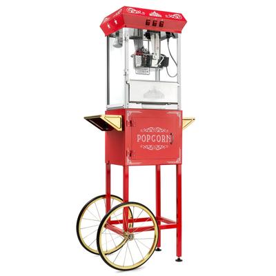 Vintage Style Popcorn Machine Maker Popper w Cart and 10oz Kettle