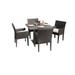 Barbados Square Dining Table with 4 Chairs