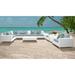 Miami 11 Piece Outdoor Wicker Patio Furniture Set 11a