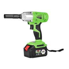 GREENLAND INDUSTRIAL INC 1500Mah 1/2" Electric Brushless Cordless Impact Wrench Drill High Torque Tool, Size 9.45 H x 7.28 W x 3.95 D in | Wayfair