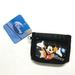 Disney Accessories | Disney Mickey Mouse Small Black Trifold Wallet | Color: Black/Red | Size: 4" X 3"