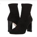 Michael Kors Shoes | Michael Kors Suede Mandy Bootie | Color: Black | Size: 7.5