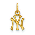 Women's New York Yankees 10k Yellow Gold Extra Small Pendant