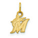 Women's Miami Marlins 14k Yellow Gold Extra Small Pendant