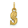 Women's Seattle Mariners 14k Yellow Gold Extra Small Pendant