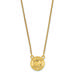 Women's Boston Red Sox 18'' 14k Yellow Gold Small Pendant Necklace